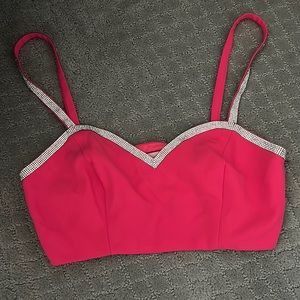 Showpo pink top and bottom set